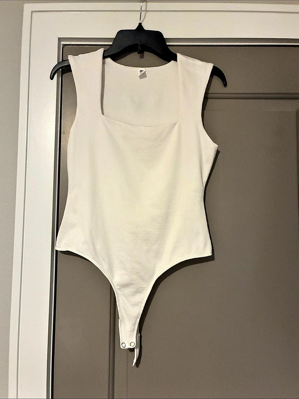 BP. Square Neck Rib Bodysuit